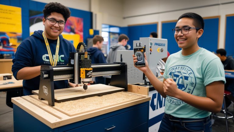 CNC Machines in Schools